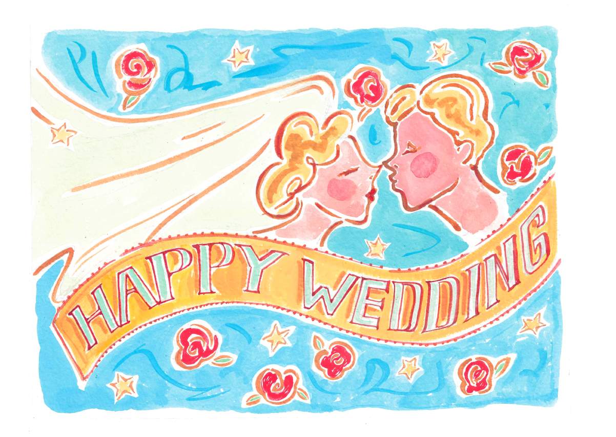 happy wedding